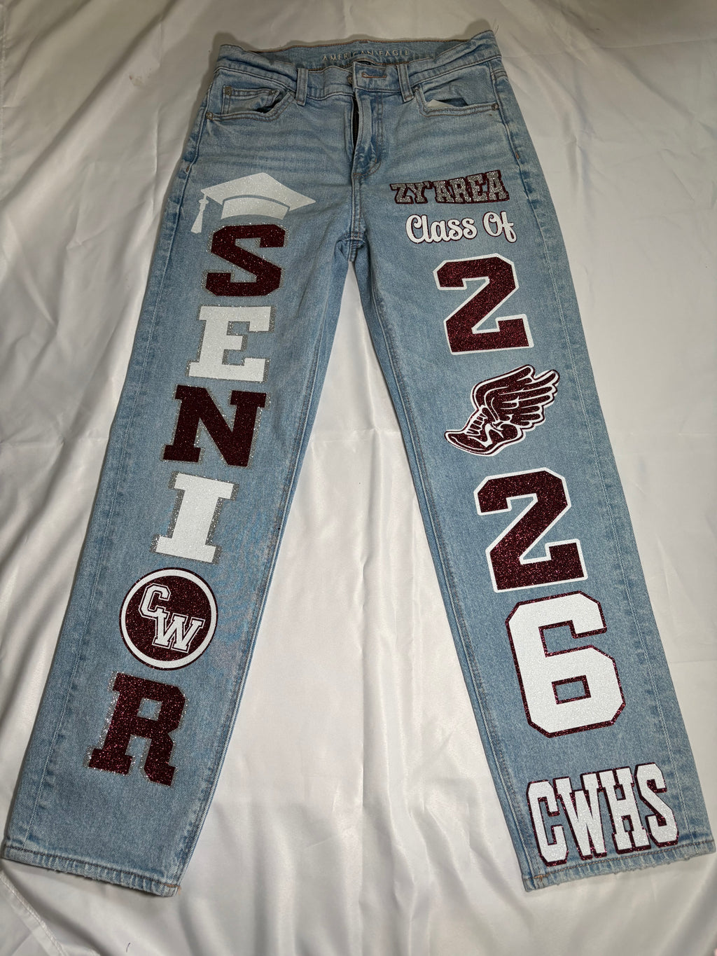 Custom c/o 2026 Jeans