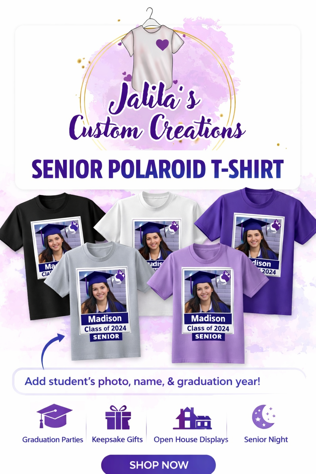 SENIOR Polaroid T-SHIRT