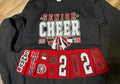 Custom Senior Cheer Skirt & Sweater Set