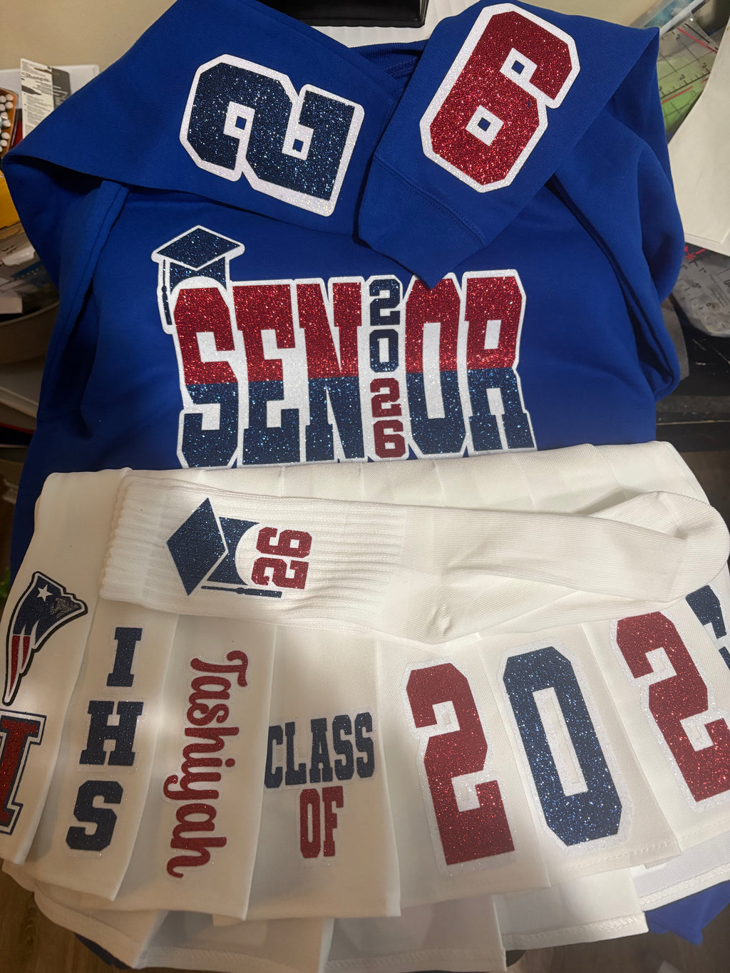 Senior Shirt and Sweater Set