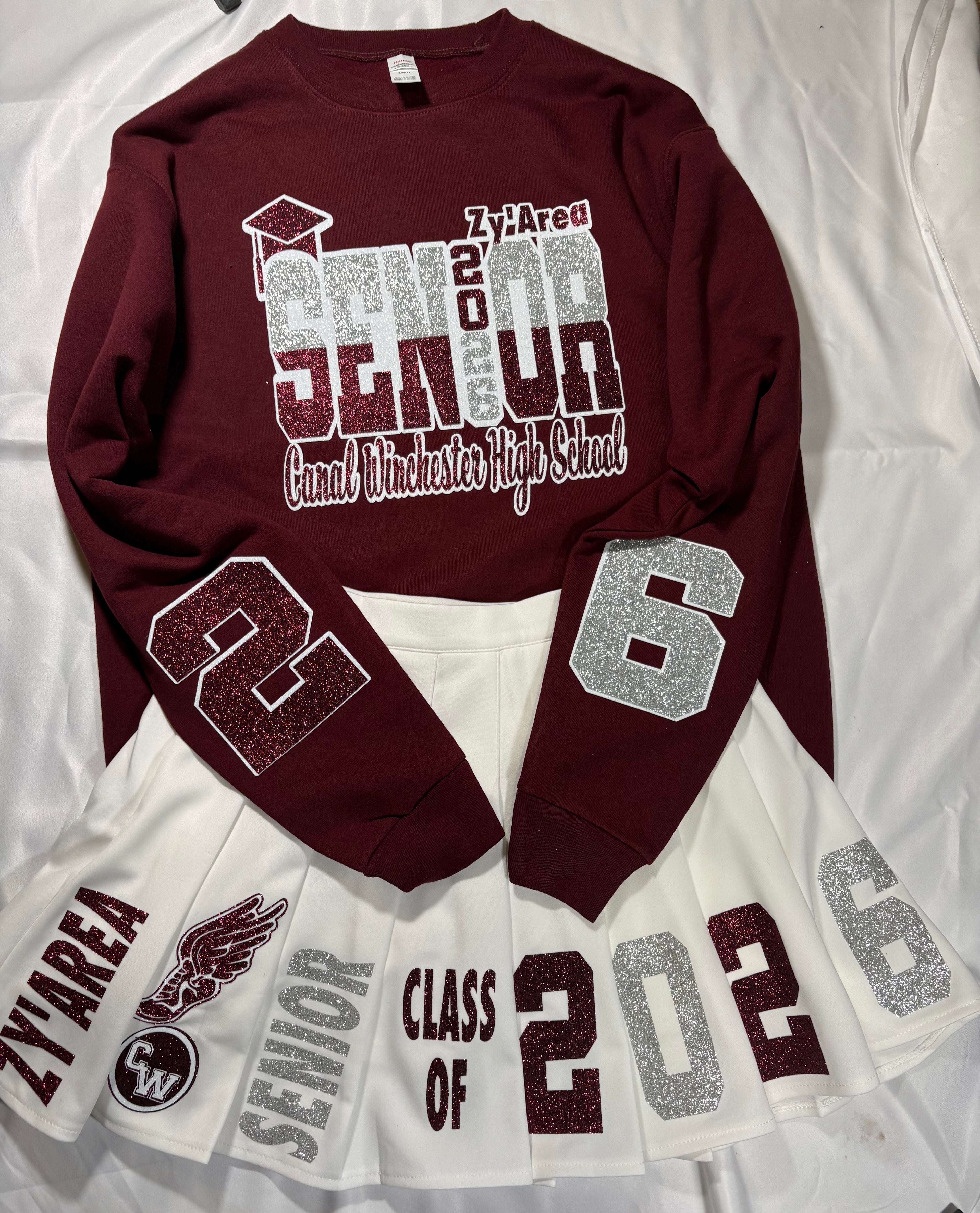 Senior Skirt & Sweater Set